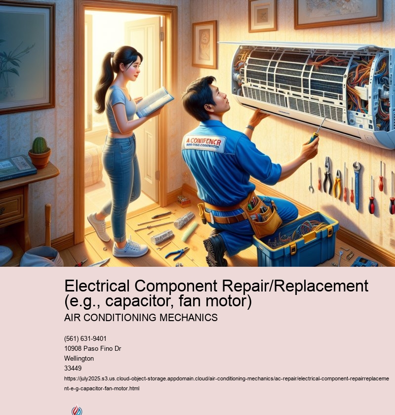 Troubleshooting Specific AC Electrical Components (Capacitors, Fan Motors, etc.)