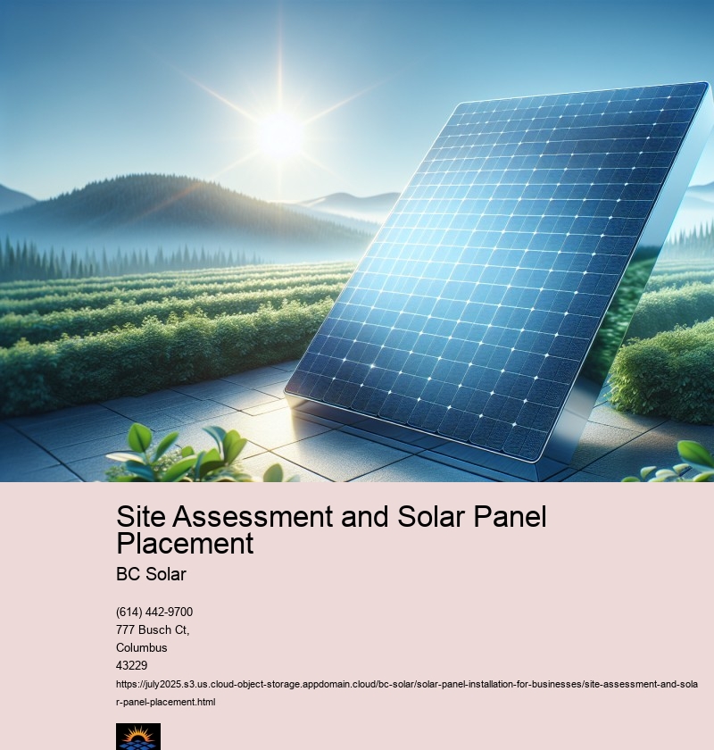 Site Assessment and Solar Panel Placement